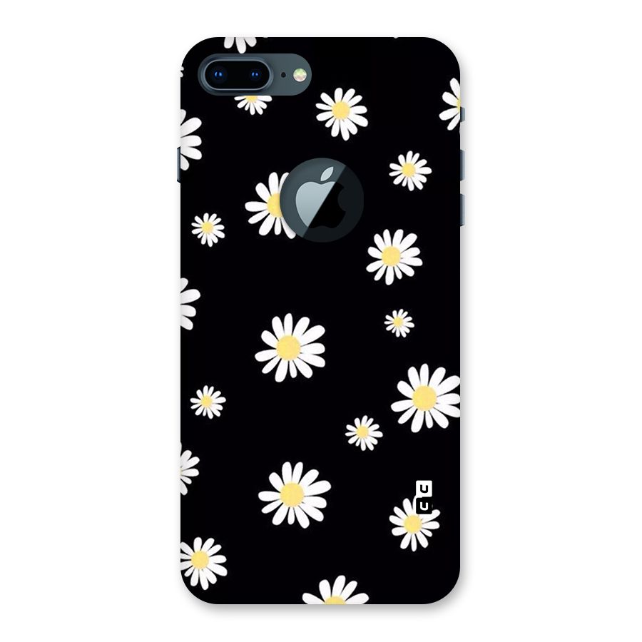Simple Sunflowers Pattern Back Case for iPhone 7 Plus Logo Cut