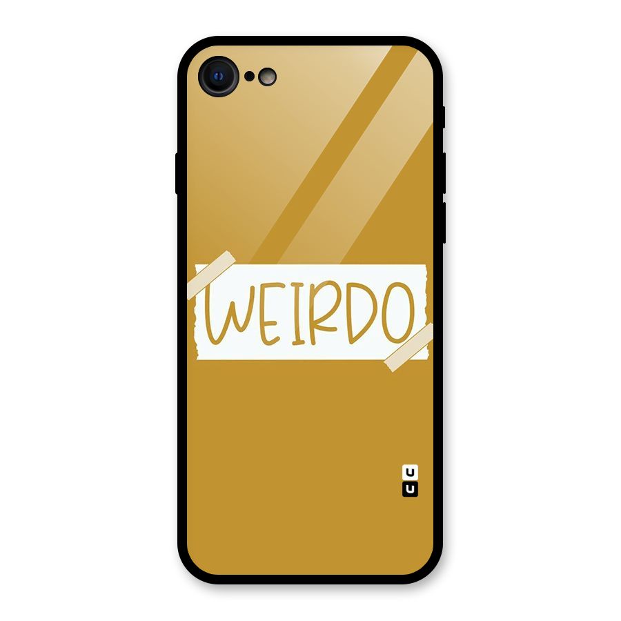 Simple Weirdo Glass Back Case for iPhone 7