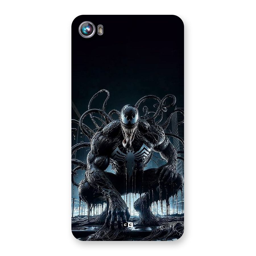 Sitting Venom Back Case for Canvas Fire 4 (A107)