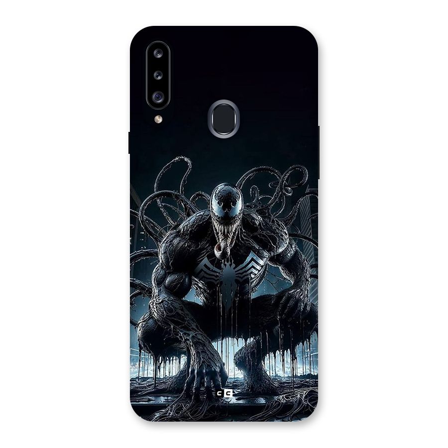Sitting Venom Back Case for Galaxy A20s