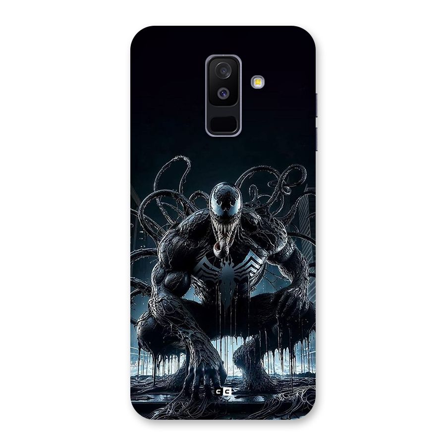 Sitting Venom Back Case for Galaxy A6 Plus