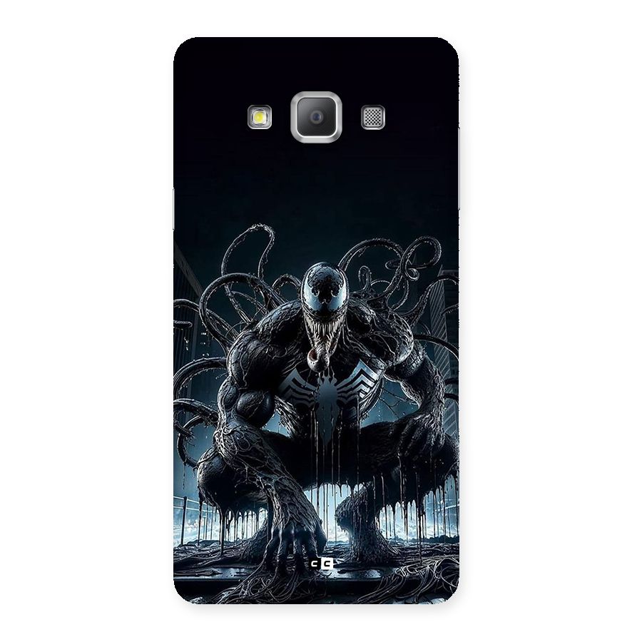 Sitting Venom Back Case for Galaxy A7