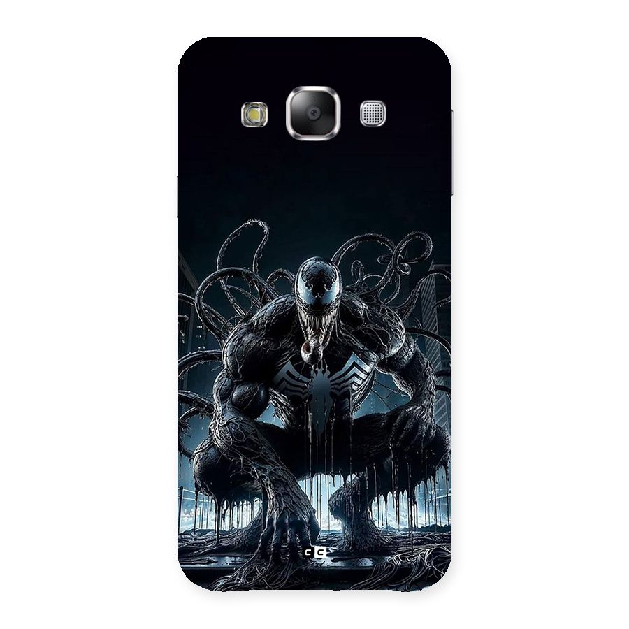 Sitting Venom Back Case for Galaxy E5