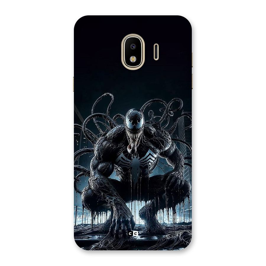 Sitting Venom Back Case for Galaxy J4