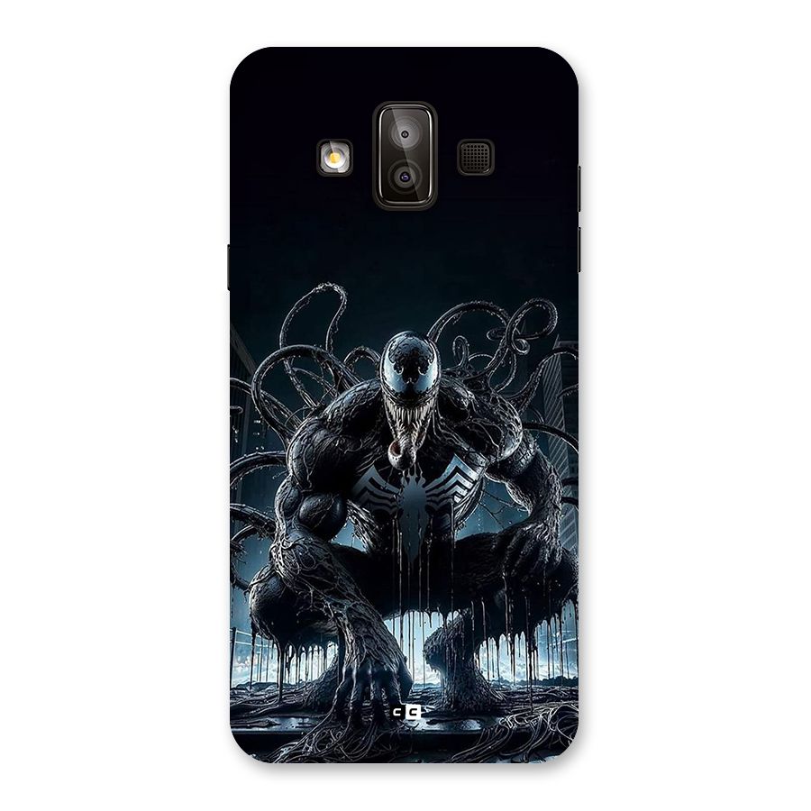 Sitting Venom Back Case for Galaxy J7 Duo