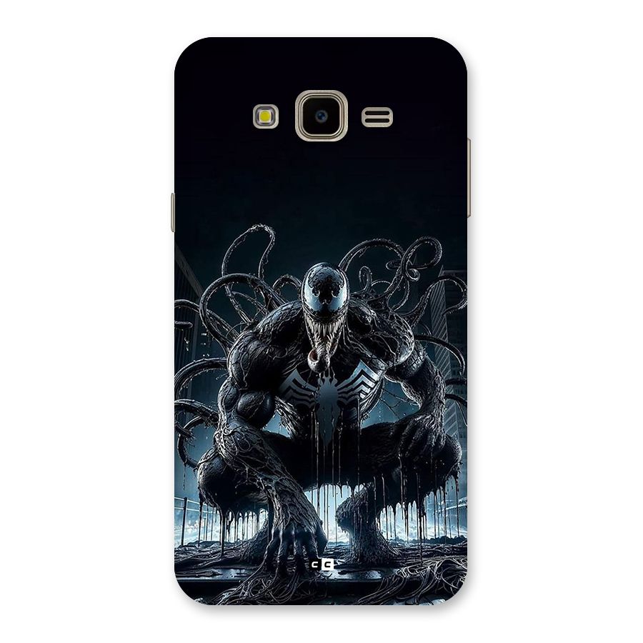 Sitting Venom Back Case for Galaxy J7 Nxt