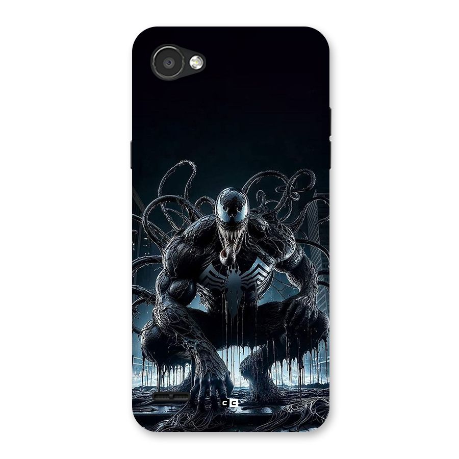 Sitting Venom Back Case for LG Q6