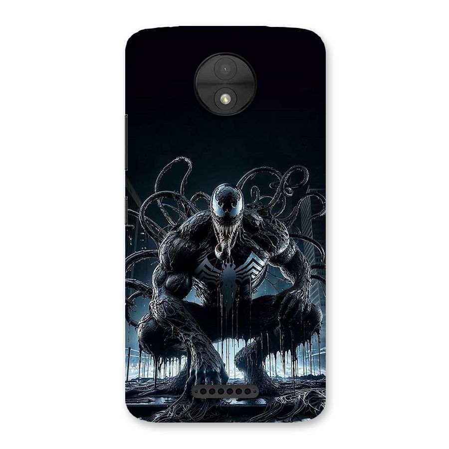 Sitting Venom Back Case for Moto C
