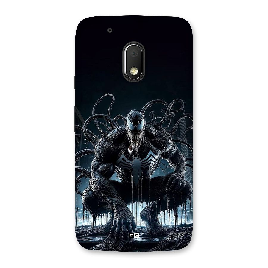 Sitting Venom Back Case for Moto G4 Play