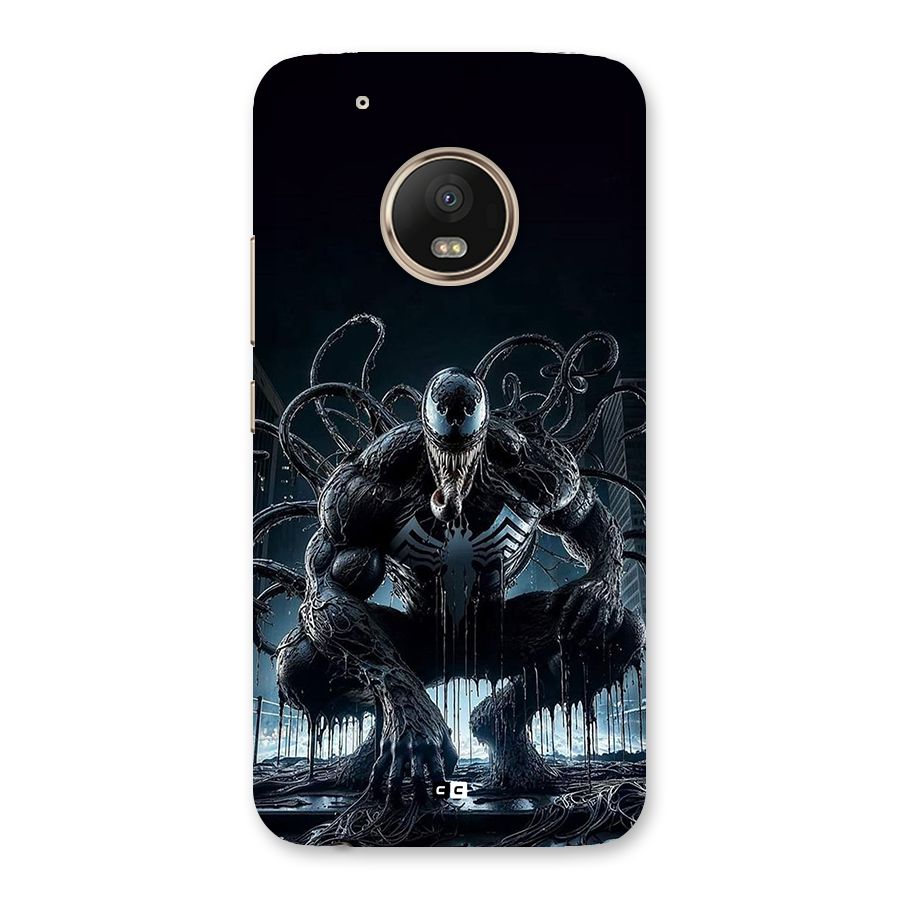 Sitting Venom Back Case for Moto G5 Plus