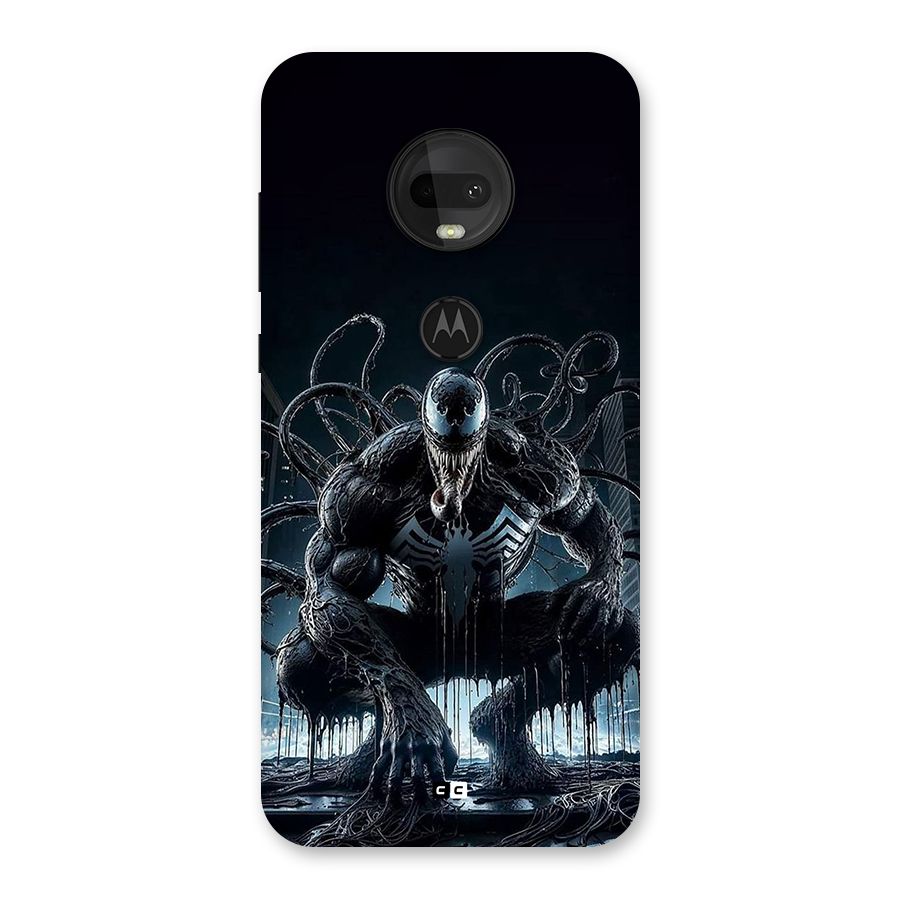 Sitting Venom Back Case for Moto G7