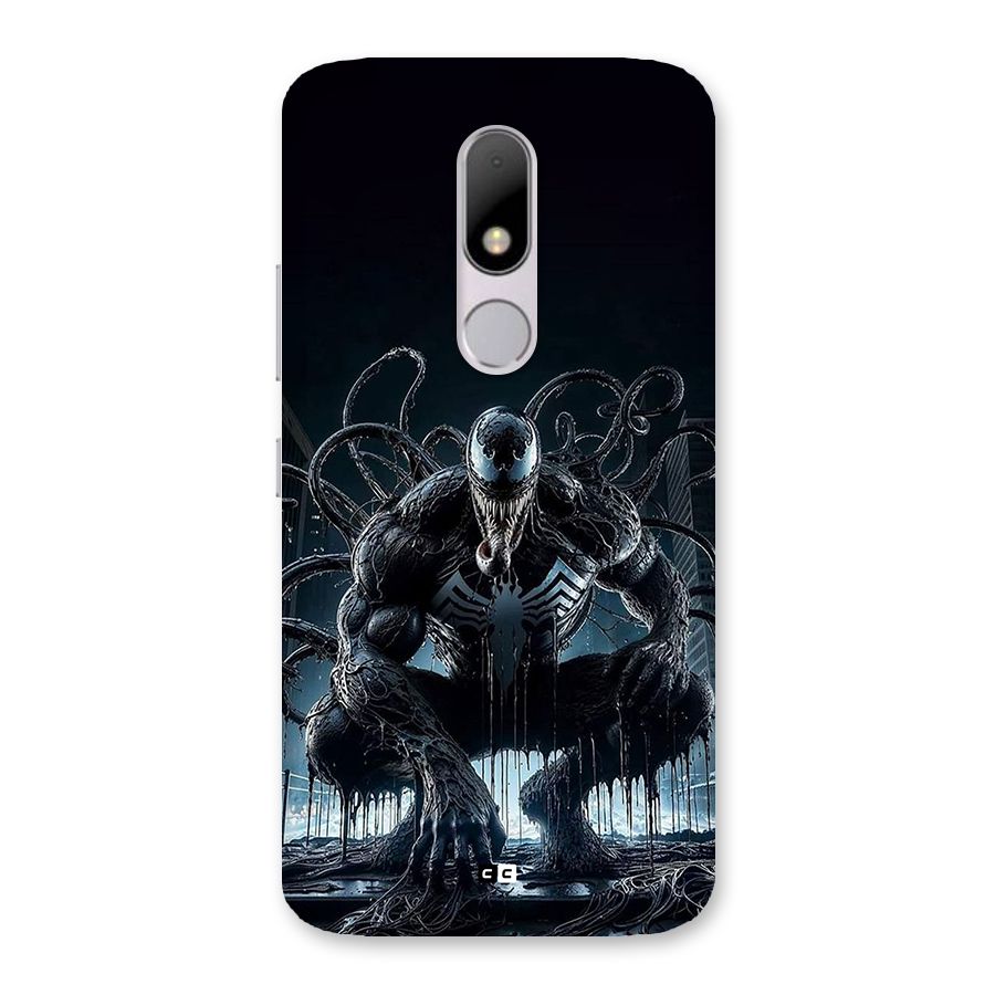 Sitting Venom Back Case for Moto M