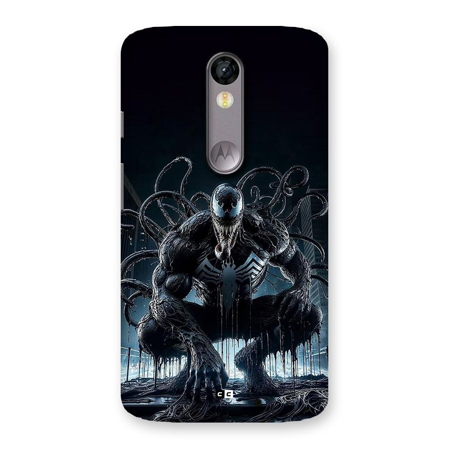 Sitting Venom Back Case for Moto X Force