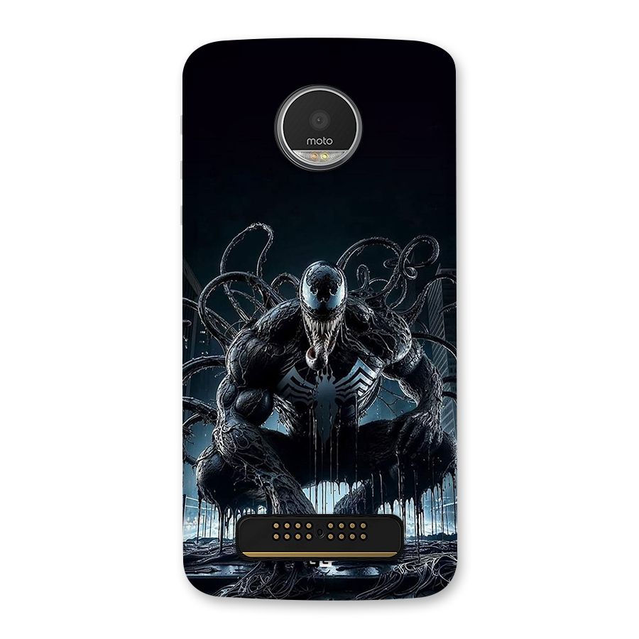 Sitting Venom Back Case for Moto Z Play