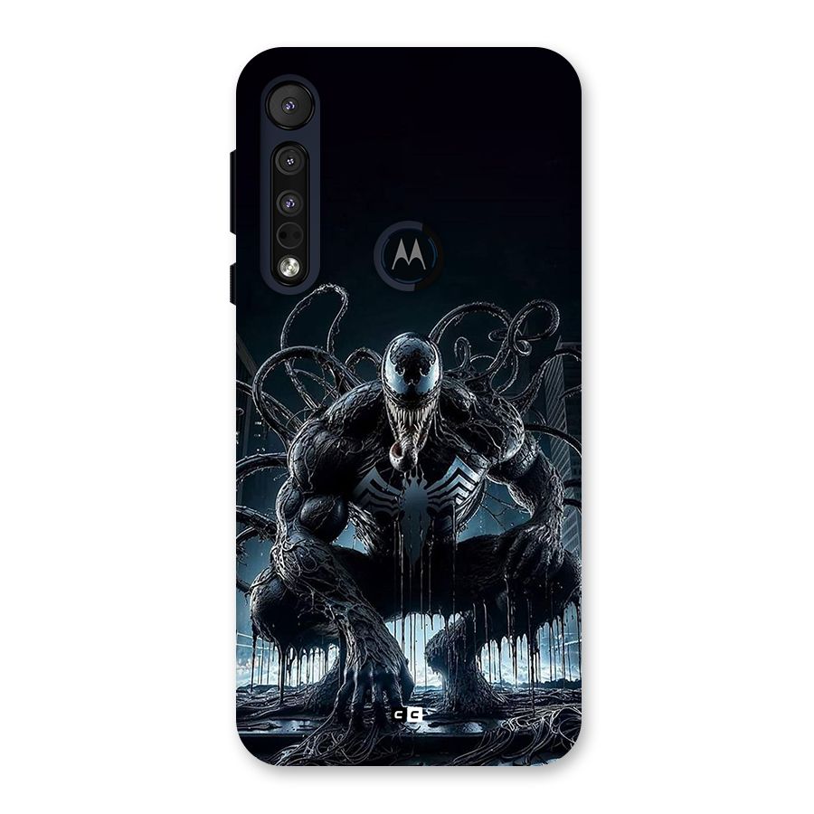 Sitting Venom Back Case for Motorola One Macro