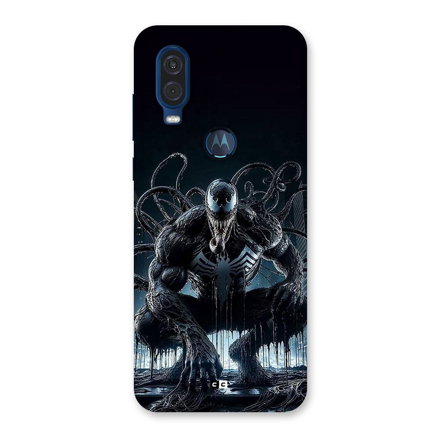 Sitting Venom Back Case for Motorola One Vision