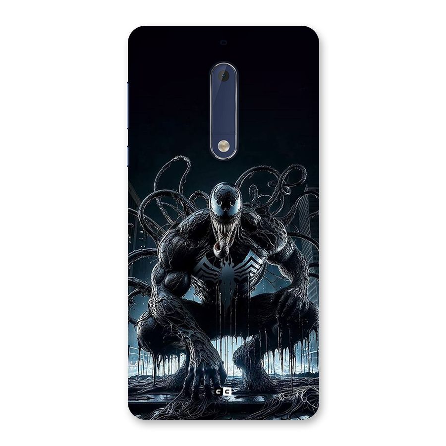 Sitting Venom Back Case for Nokia 5
