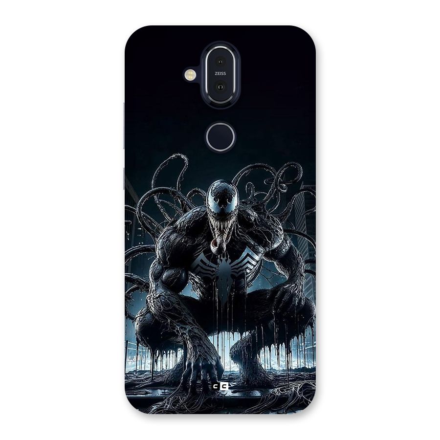 Sitting Venom Back Case for Nokia 8.1