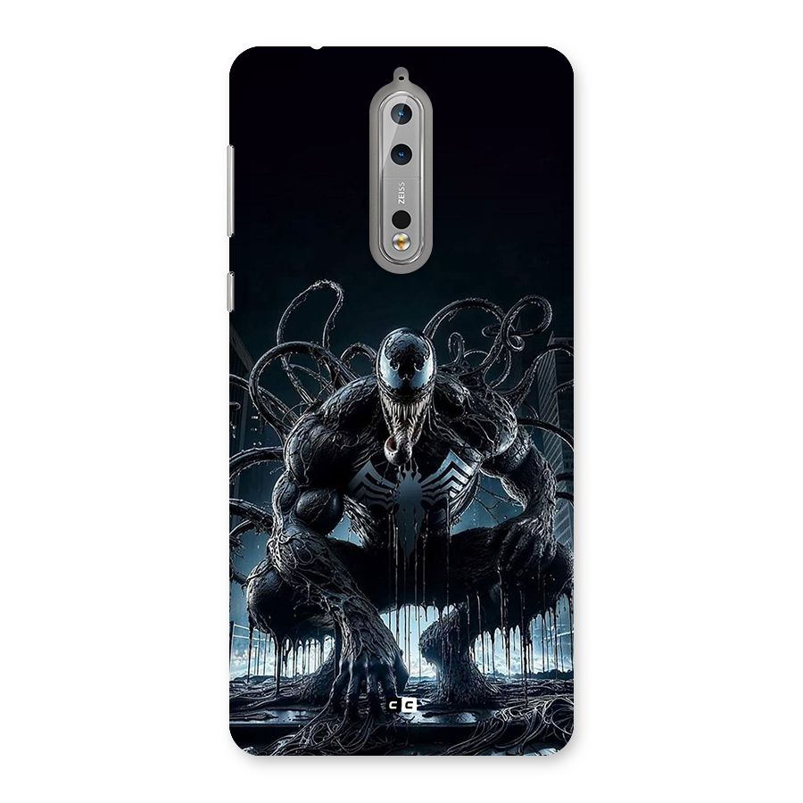 Sitting Venom Back Case for Nokia 8