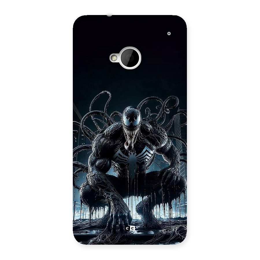 Sitting Venom Back Case for One M7 (Single Sim)