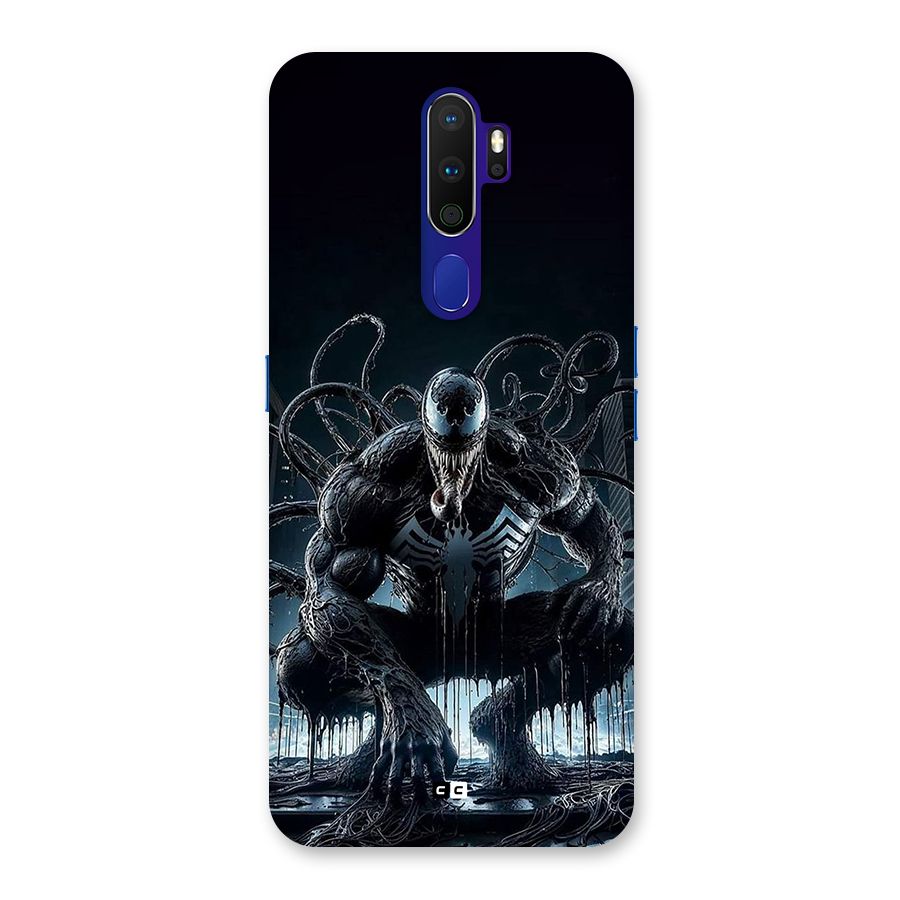 Sitting Venom Back Case for Oppo A9 (2020)