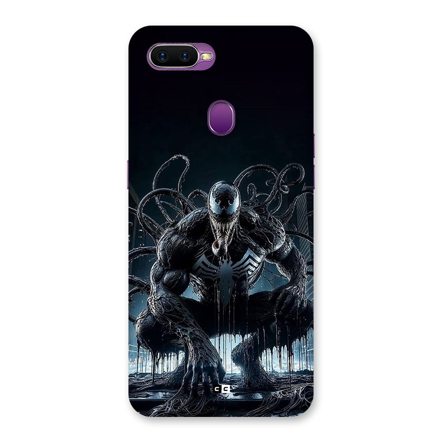 Sitting Venom Back Case for Oppo F9