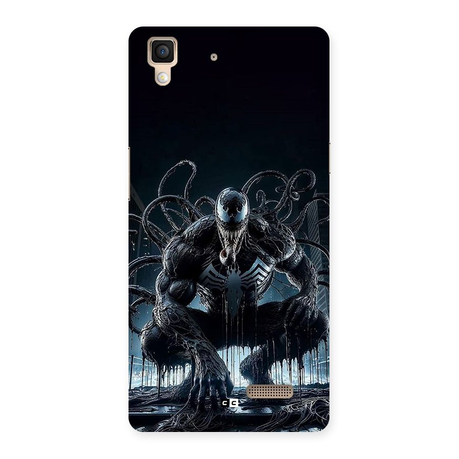 Sitting Venom Back Case for Oppo R7