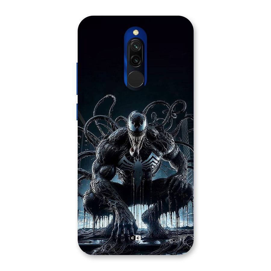 Sitting Venom Back Case for Redmi 8