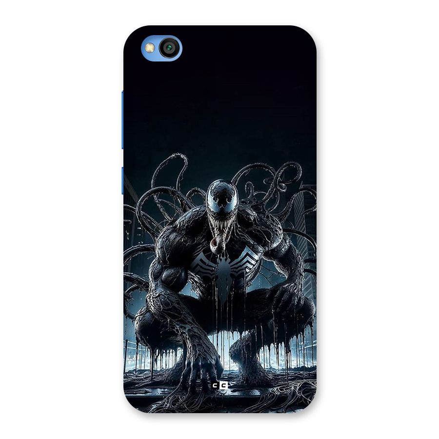 Sitting Venom Back Case for Redmi Go
