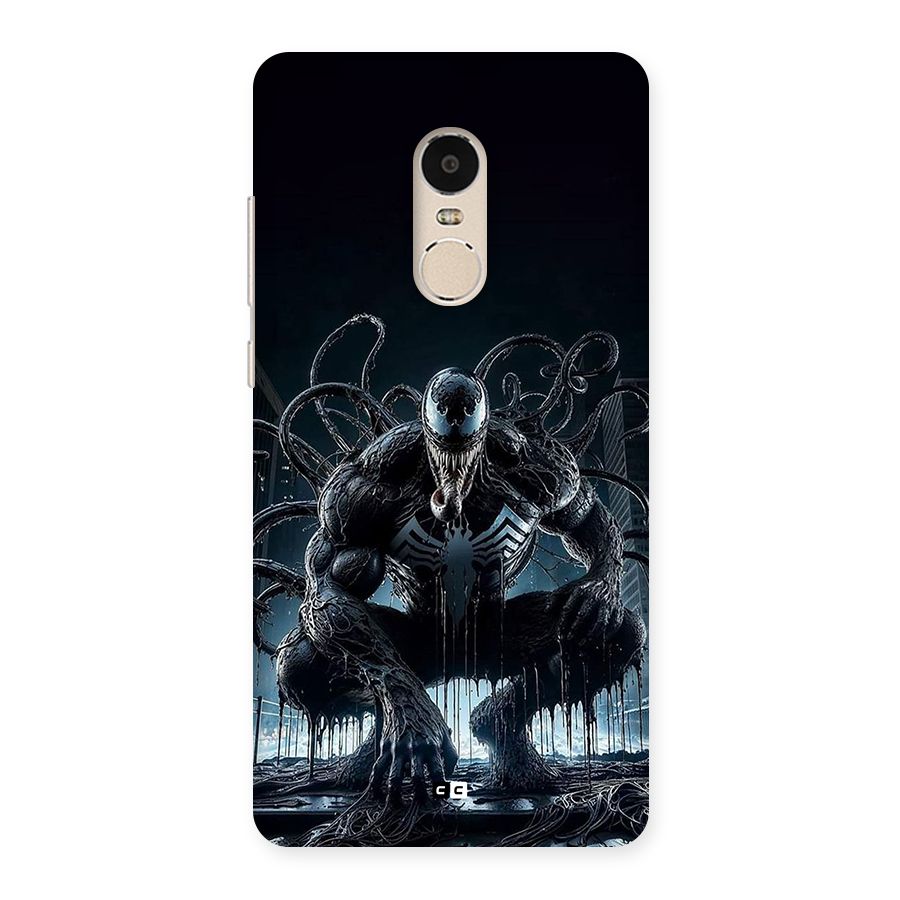 Sitting Venom Back Case for Redmi Note 4