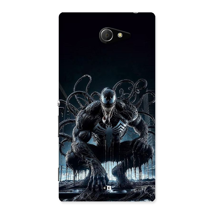 Sitting Venom Back Case for Xperia M2