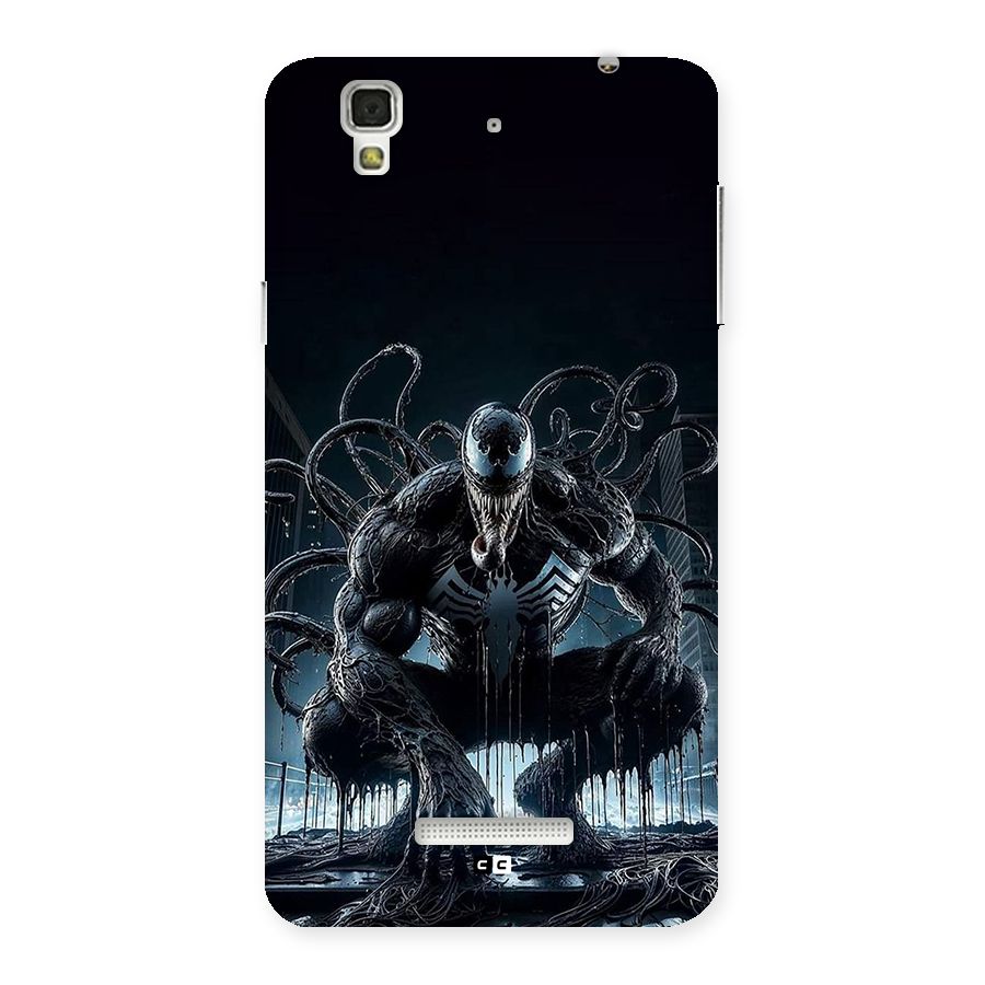 Sitting Venom Back Case for YU Yureka Plus