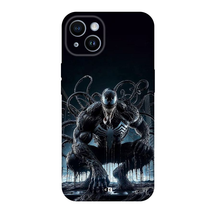 Sitting Venom Back Case for iPhone 14