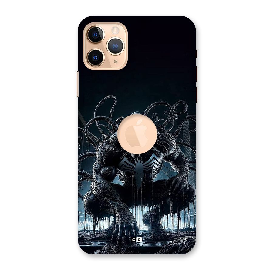 Sitting Venom Back Case for iPhone 11 Pro Max Logo Cut