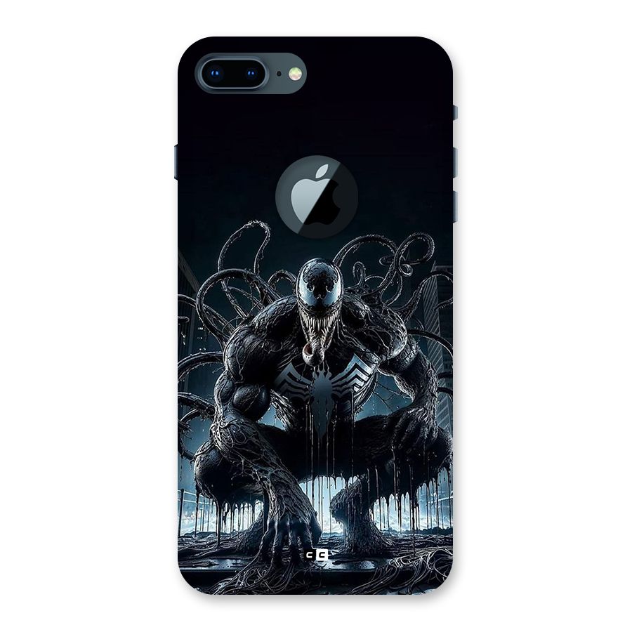 Sitting Venom Back Case for iPhone 7 Plus Logo Cut