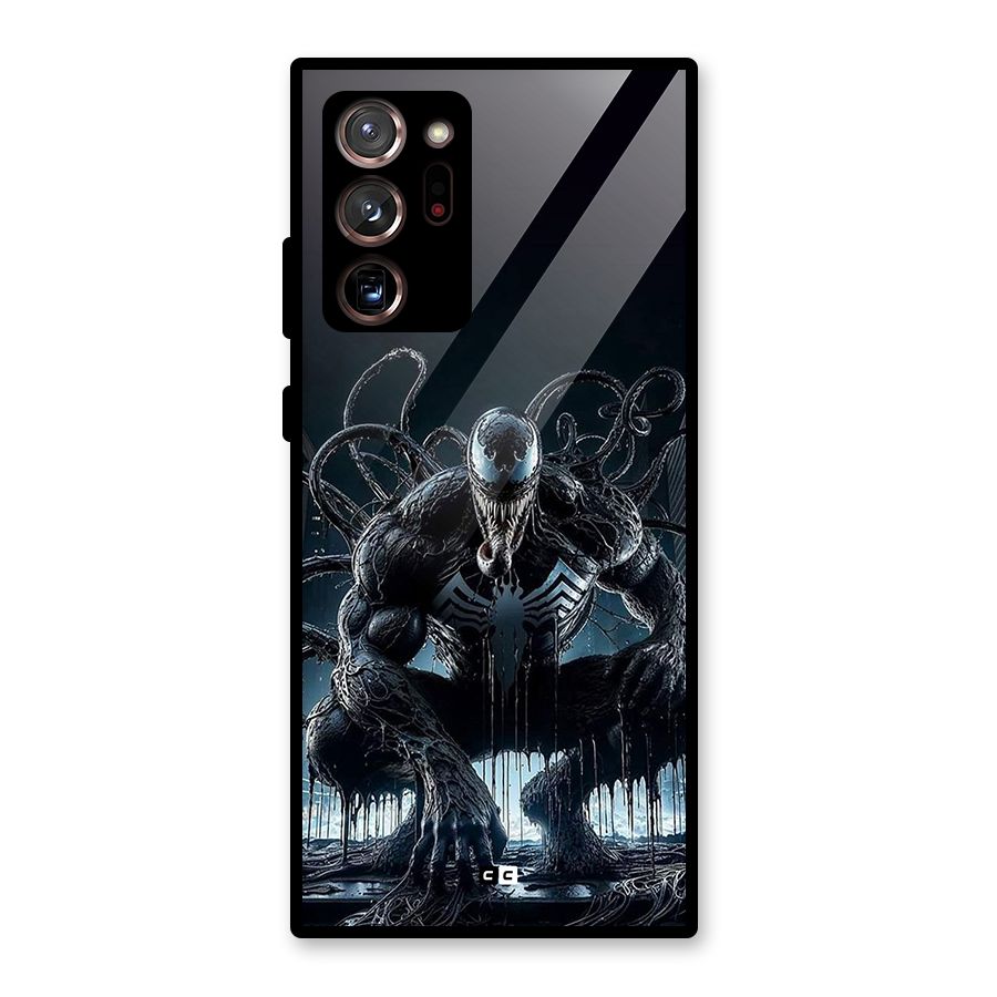 Sitting Venom Glass Back Case for Galaxy Note 20 Ultra 5G