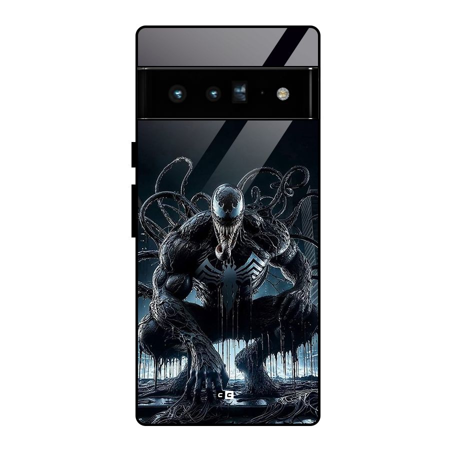 Sitting Venom Glass Back Case for Google Pixel 6 Pro