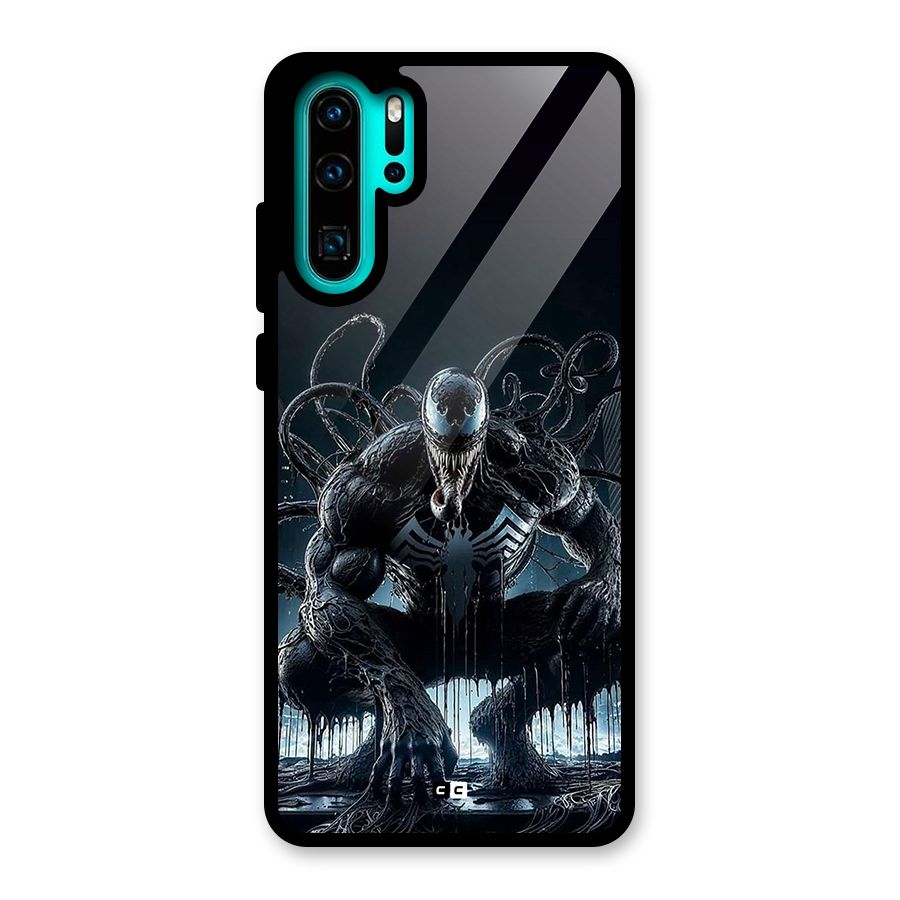 Sitting Venom Glass Back Case for Huawei P30 Pro
