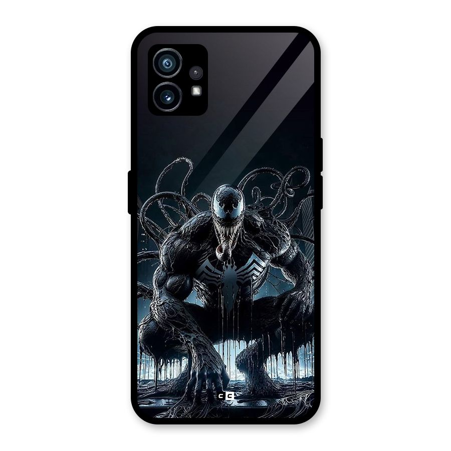 Sitting Venom Glass Back Case for Nothing Phone 1