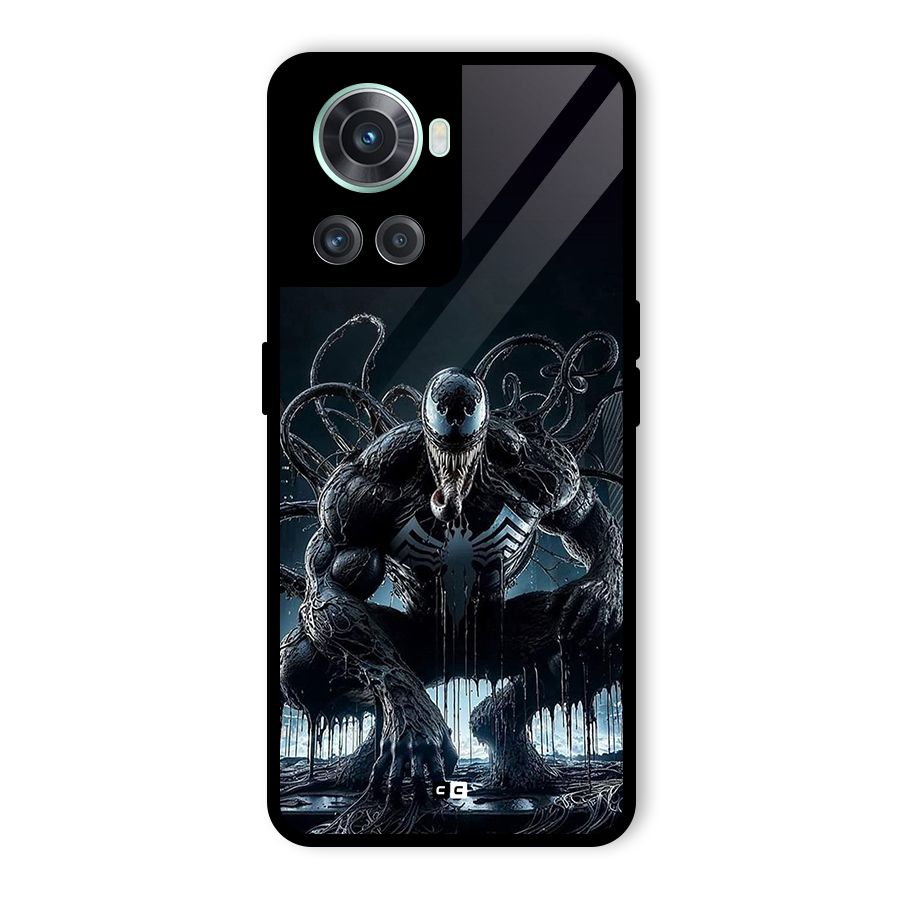 Sitting Venom Glass Back Case for OnePlus 10R