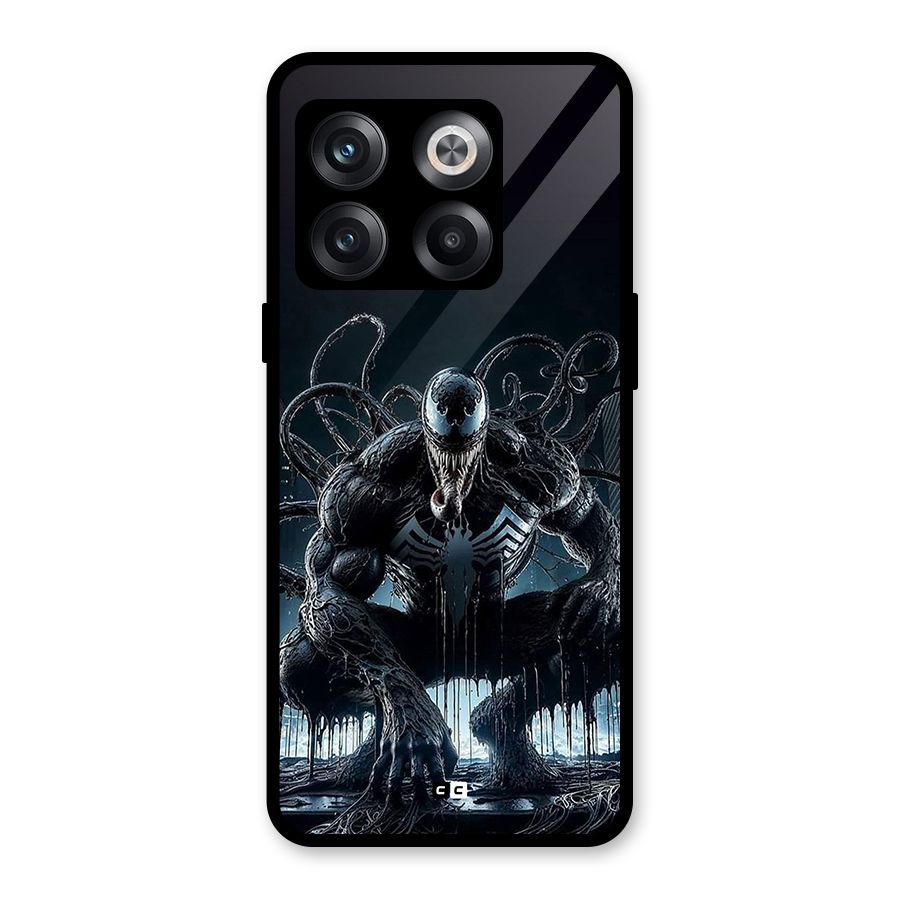 Sitting Venom Glass Back Case for OnePlus 10T