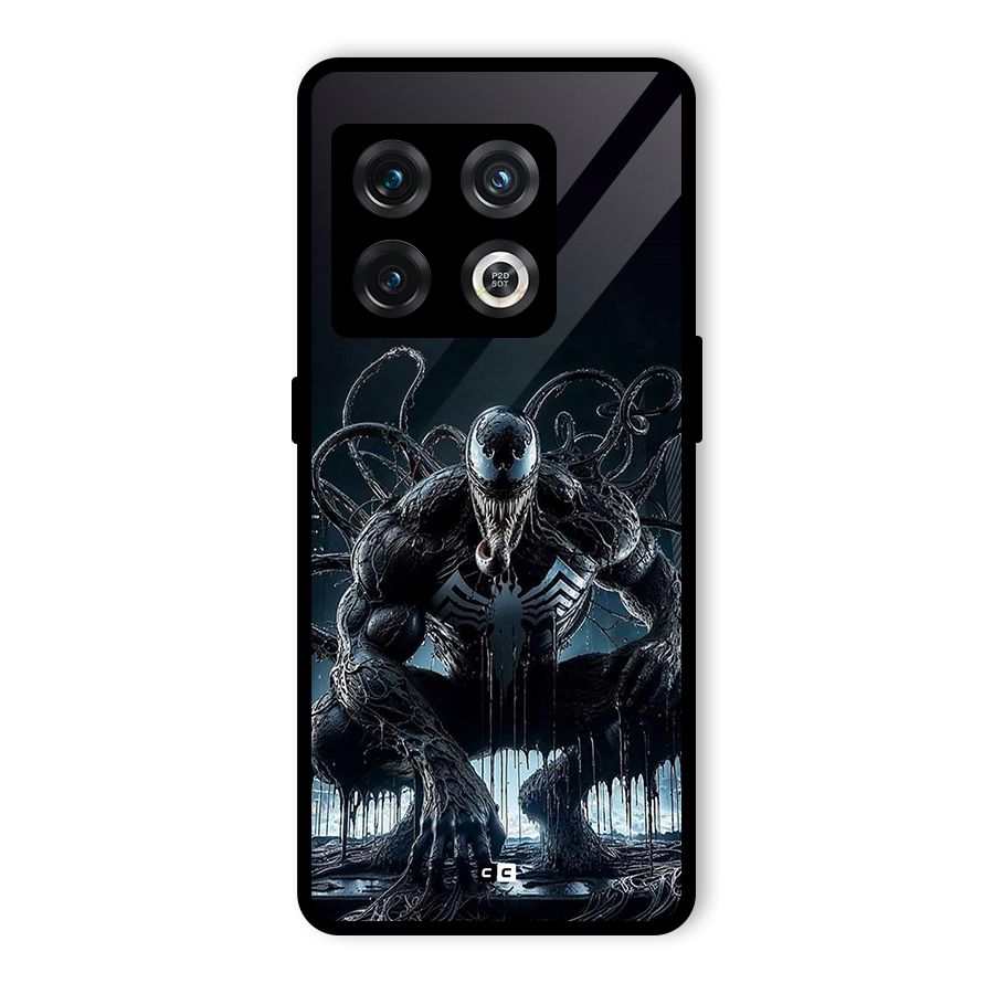 Sitting Venom Glass Back Case for OnePlus 10 Pro 5G