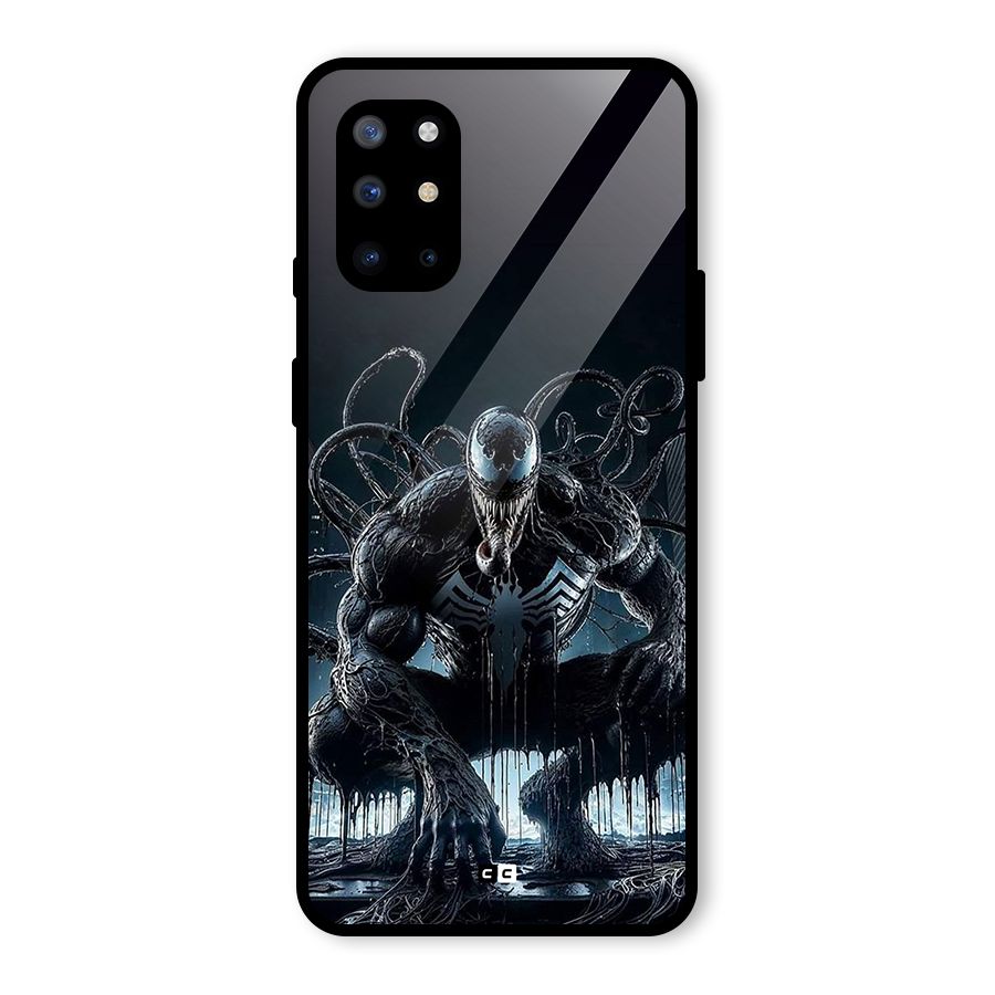 Sitting Venom Glass Back Case for OnePlus 8T