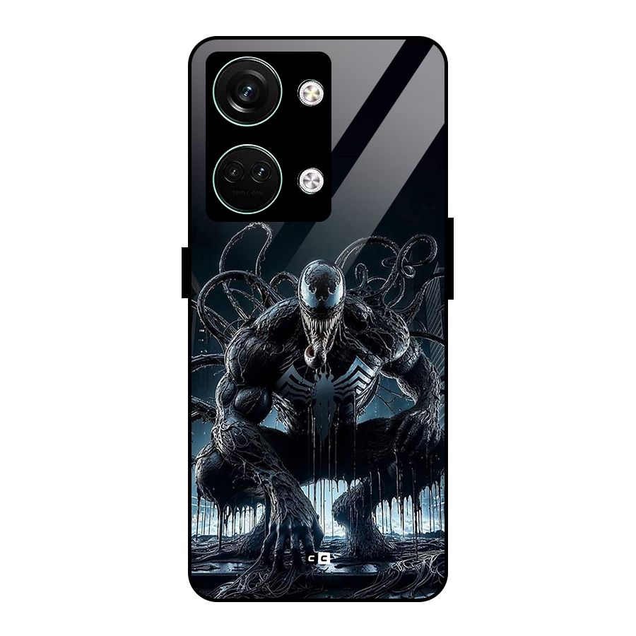 Sitting Venom Glass Back Case for Oneplus Nord 3