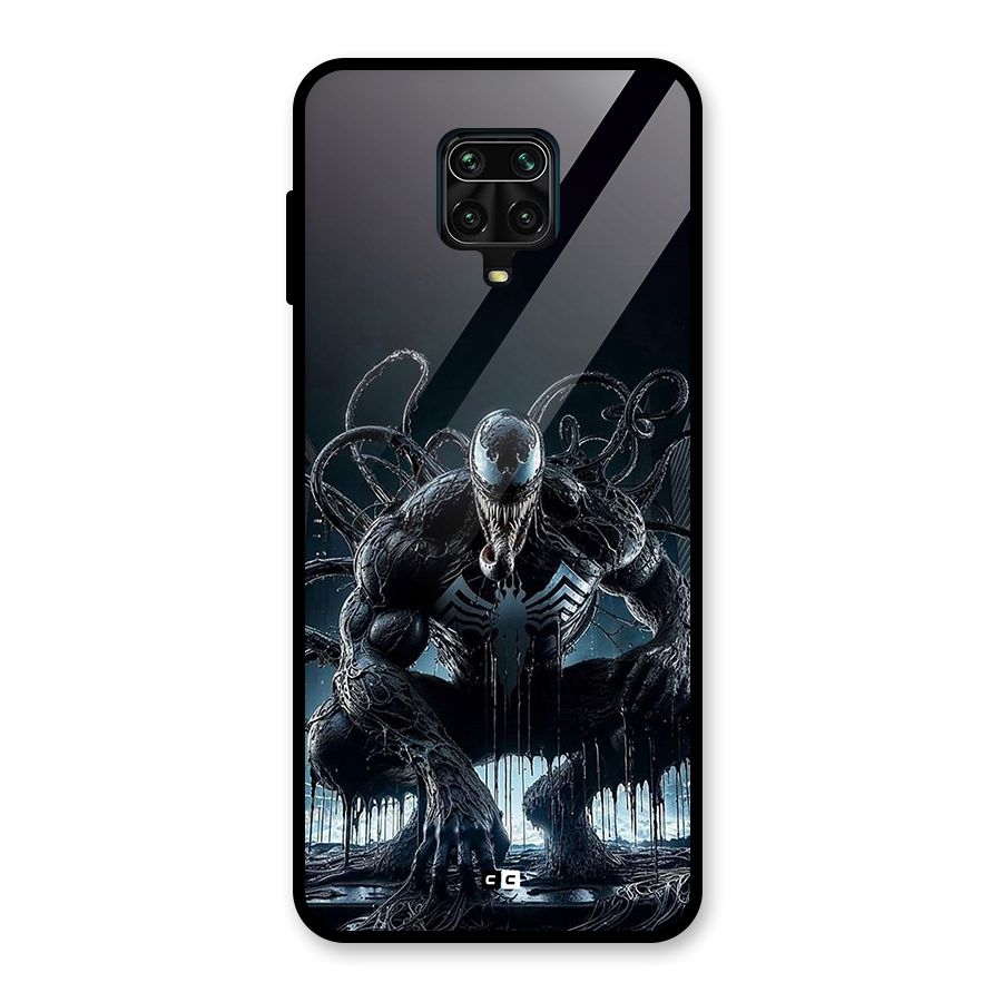 Sitting Venom Glass Back Case for Poco M2 Pro