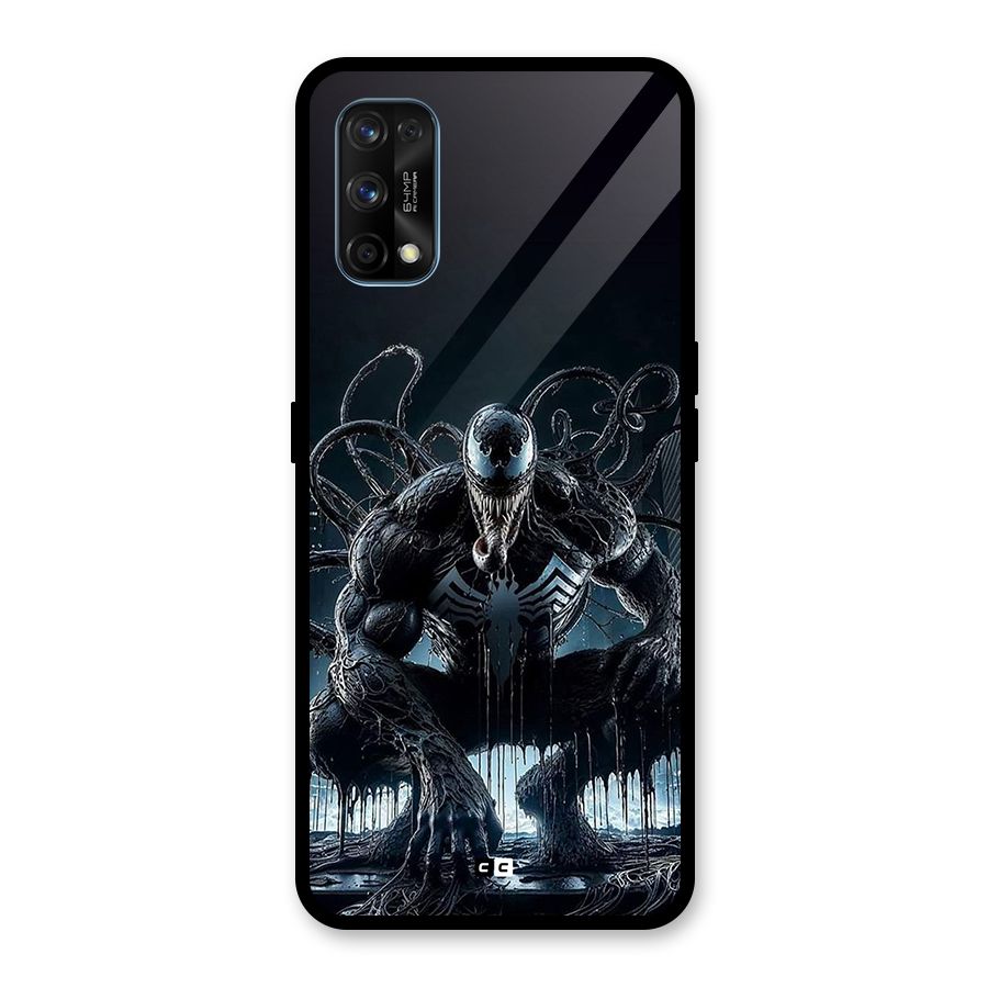 Sitting Venom Glass Back Case for Realme 7 Pro