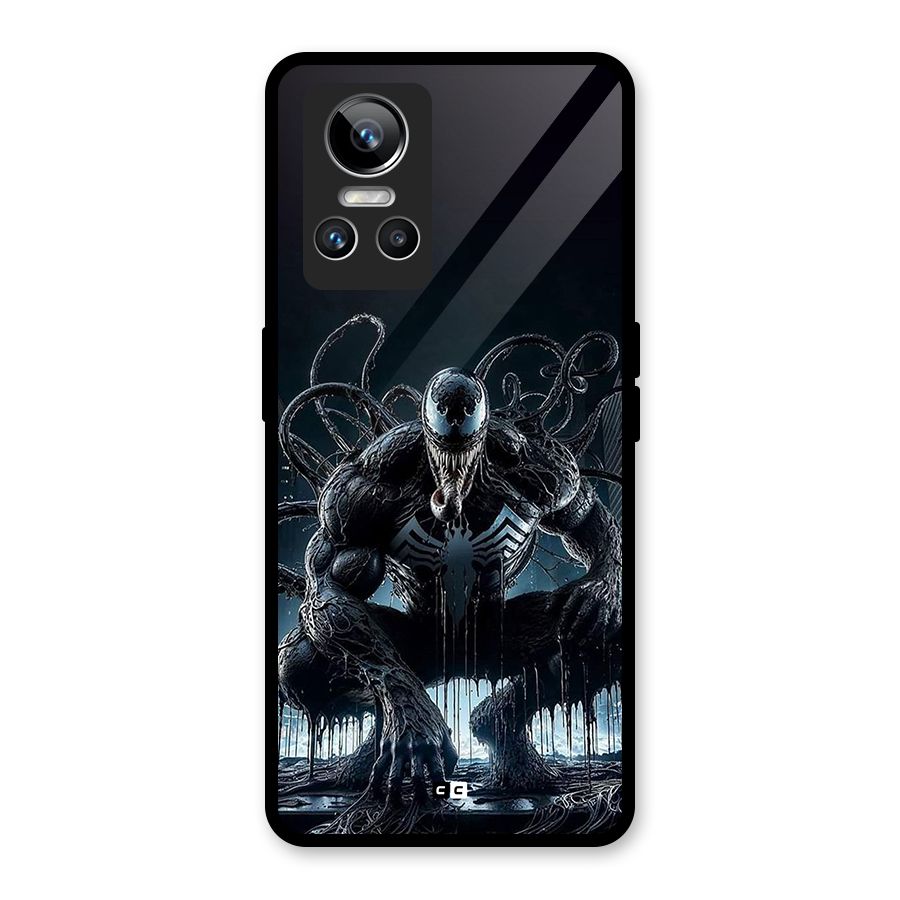 Sitting Venom Glass Back Case for Realme GT Neo 3
