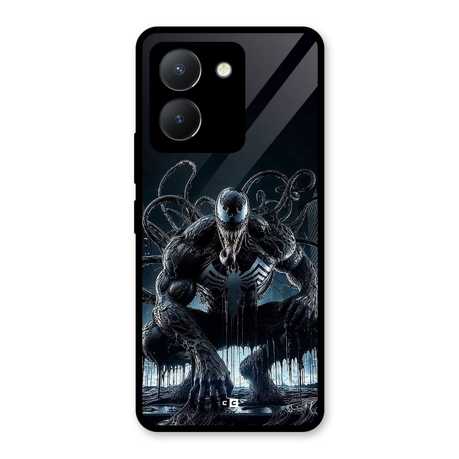 Sitting Venom Glass Back Case for Vivo Y36
