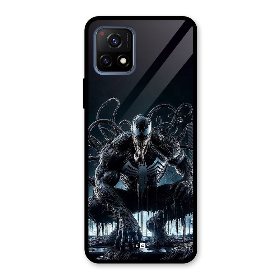 Sitting Venom Glass Back Case for Vivo Y72 5G