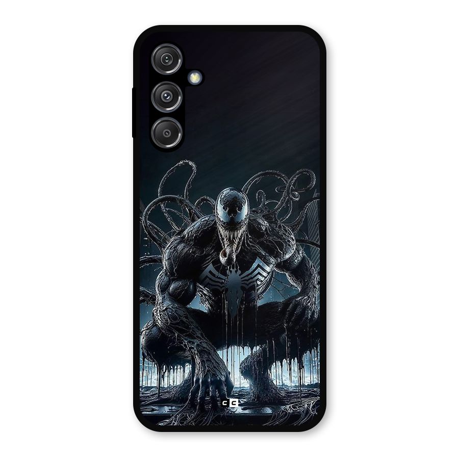 Sitting Venom Metal Back Case for Galaxy M34 5G